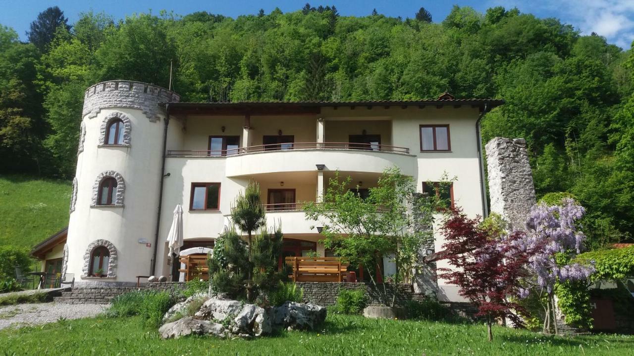 Country House Hotel Zlata Ribica Most na Soči Eksteriør bilde